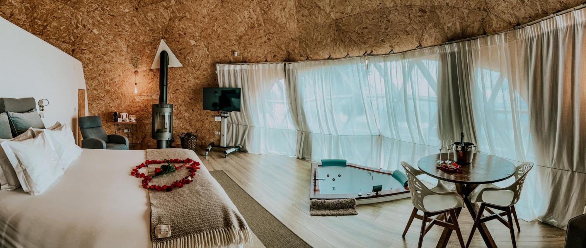 Natura Glamping Alcongosta Ngoại thất bức ảnh